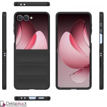 Magic Shield plastikinis dėklas- juodas (Samsung Galaxy Z Flip 7) Magic Shield plastikinis dėklas- juodas (Samsung Galaxy Z Flip 7)